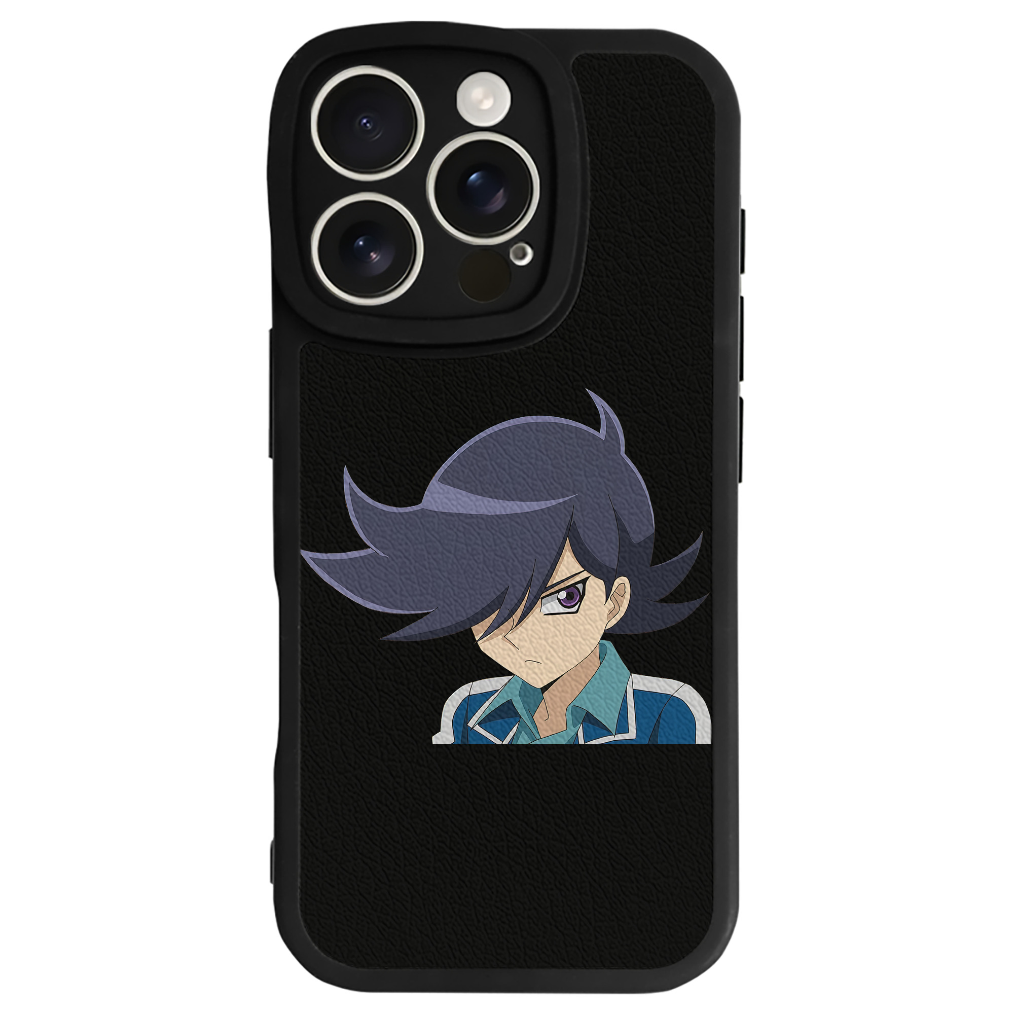 （画像用） 遊☆戯☆王 Yu-Gi-Oh! 【iPhone 16シリーズ対応】シリコンスマホケース（レザー調） 材質：シリコン